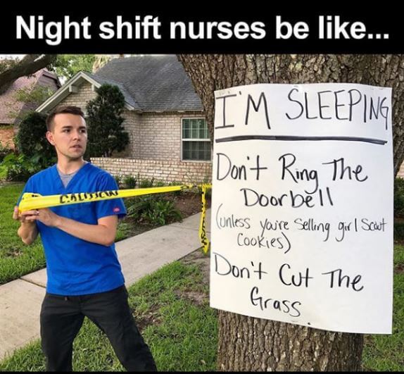 night shift memes - how to get through a night shift