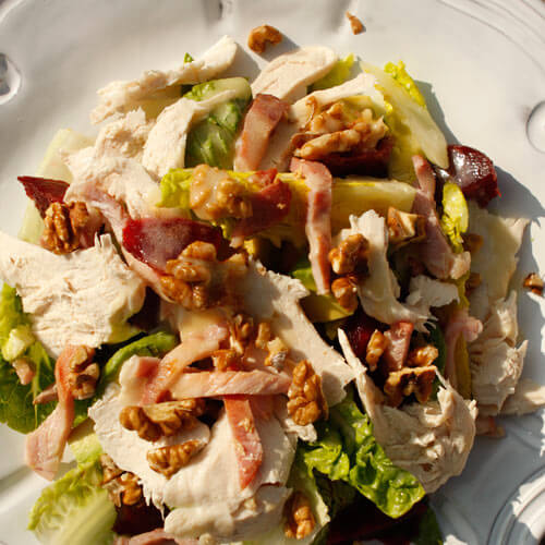 Chicken salad recipe - high protein salads - easy salad recipes