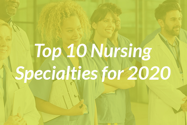 View Top 10 Nursing Specialties for 2020